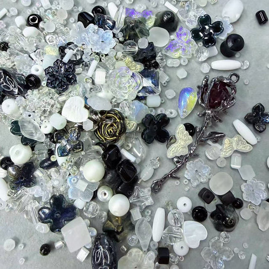 B17_Smoky Crystal Coast  Beads Mix