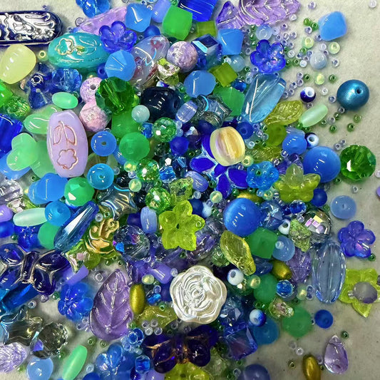 B21_Summer Aqua Garden Beads Mix