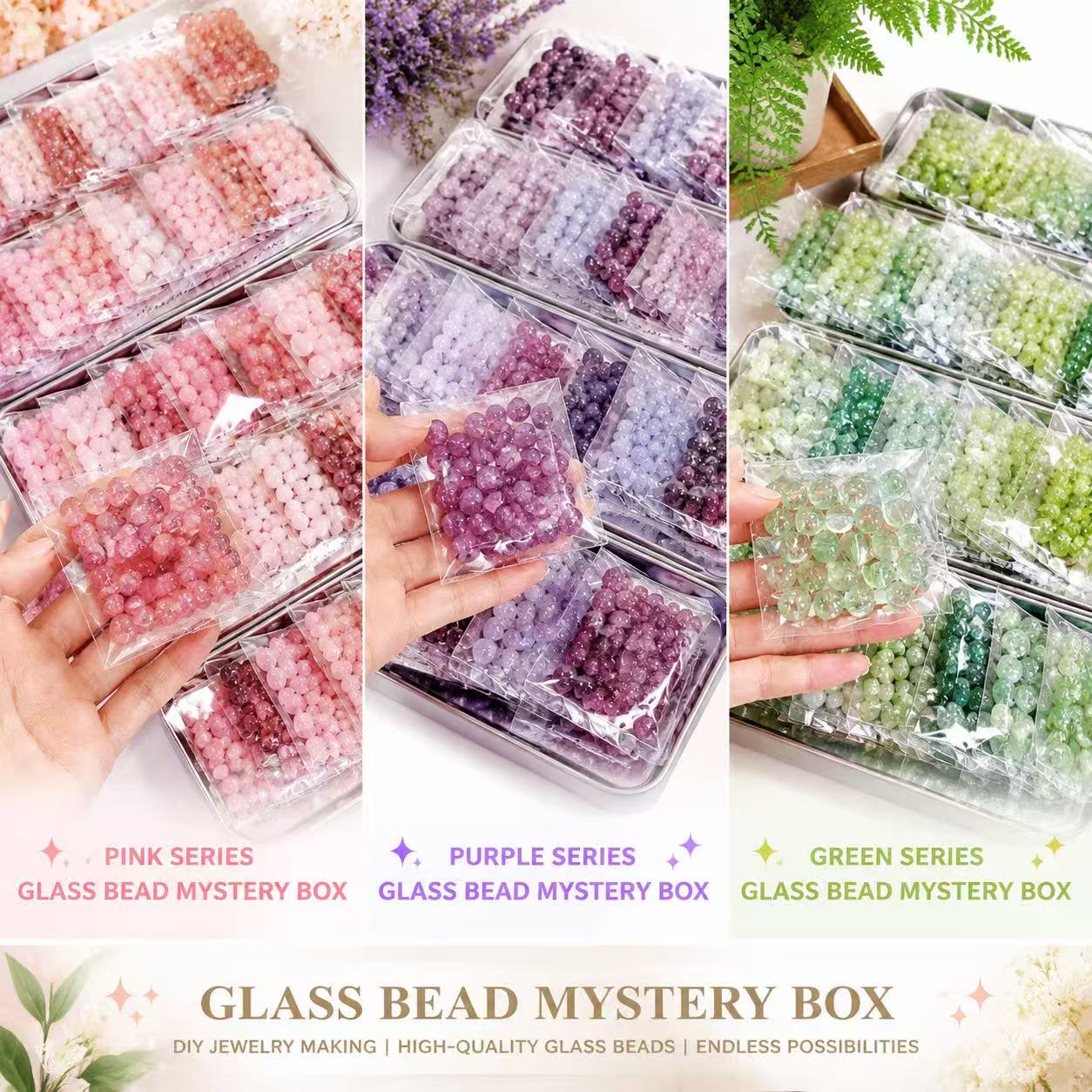 【New 💖】DIY Glass Beads Lucky Bags - Open in Live