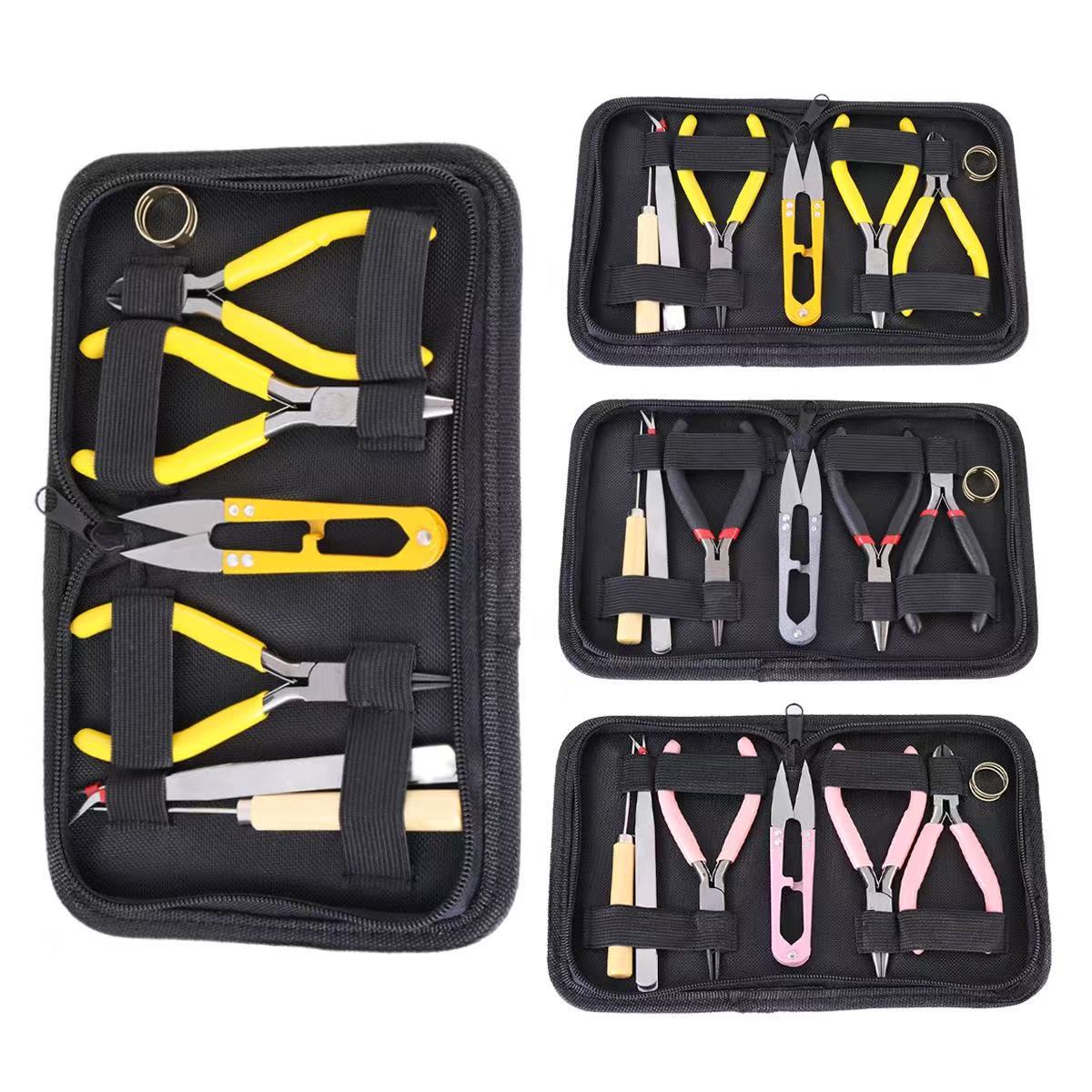 8-Piece Jewelry Making Pliers Tool Kit