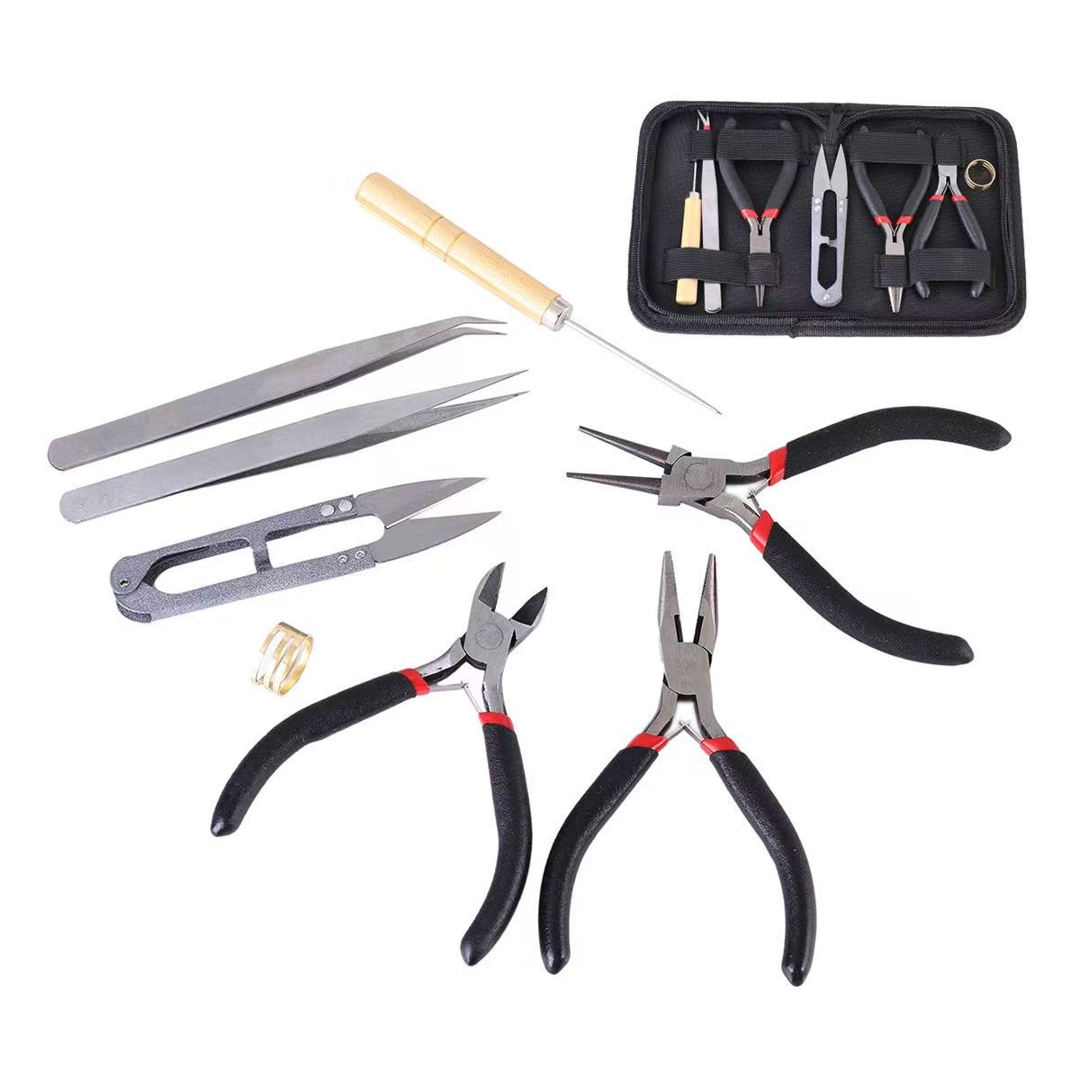 8-Piece Jewelry Making Pliers Tool Kit