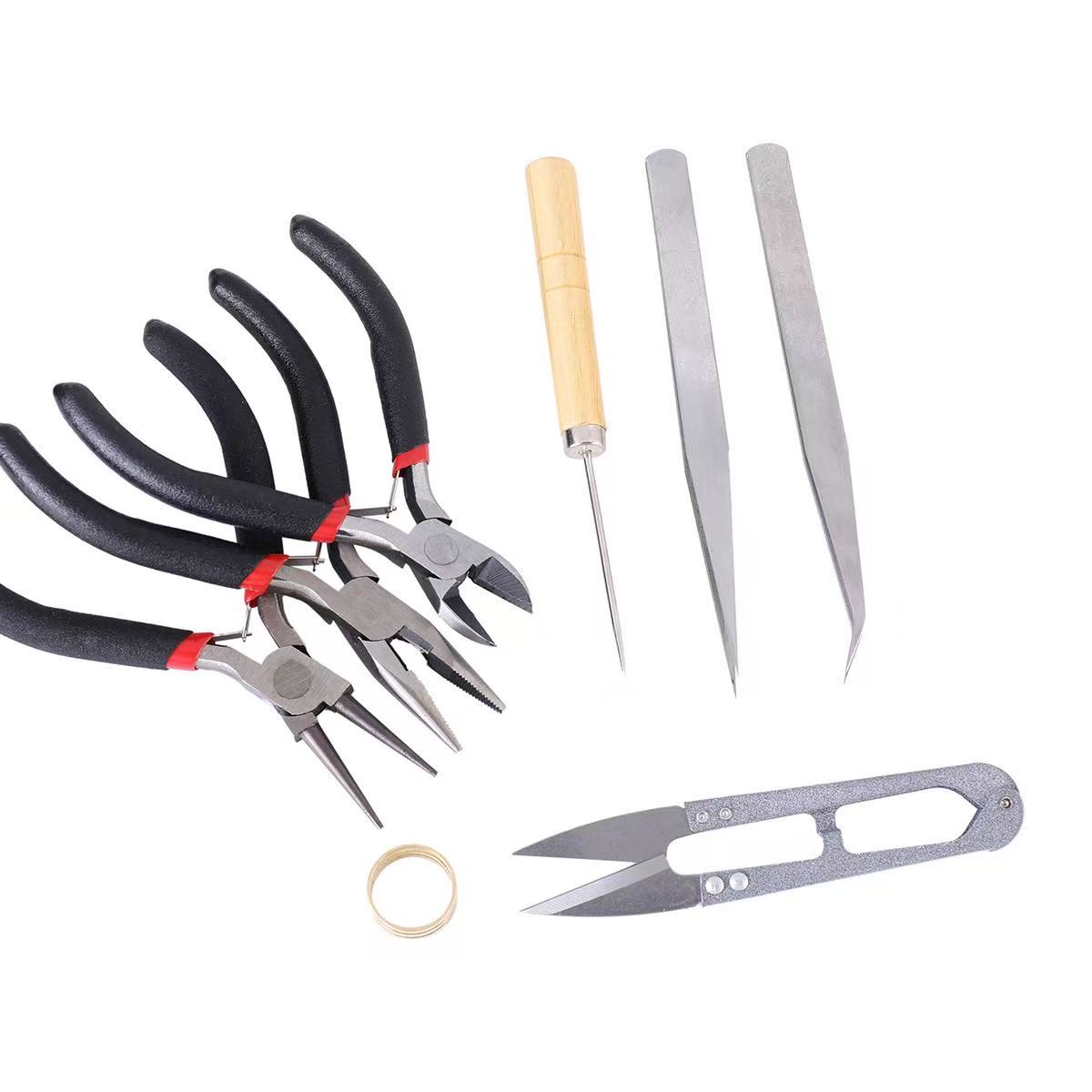 8-Piece Jewelry Making Pliers Tool Kit