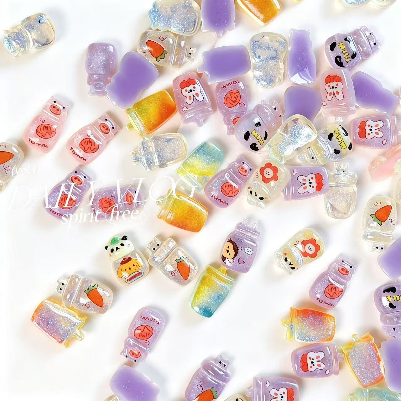 Cutties  Glittery Bottle  Mix