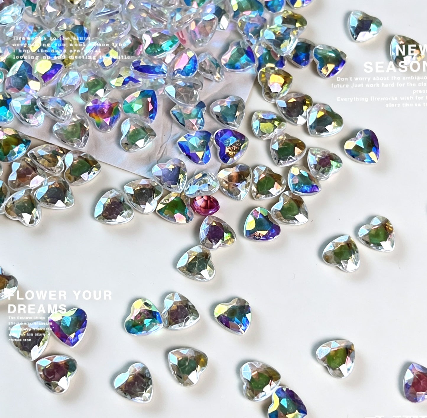Aurora Heart and Sugar Charm