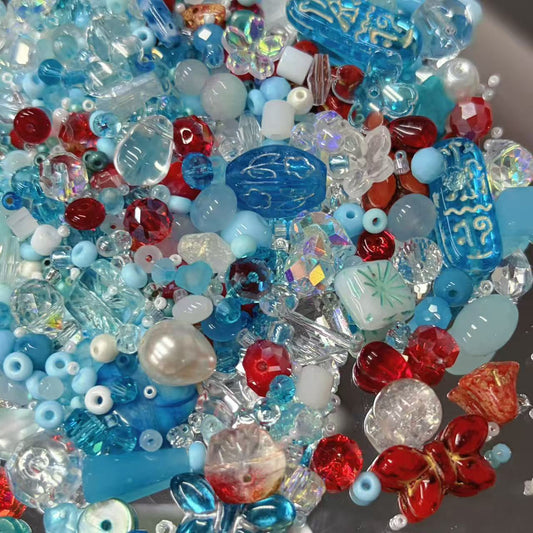 B9_ Coastal Sunset Cliff  Beads Mix